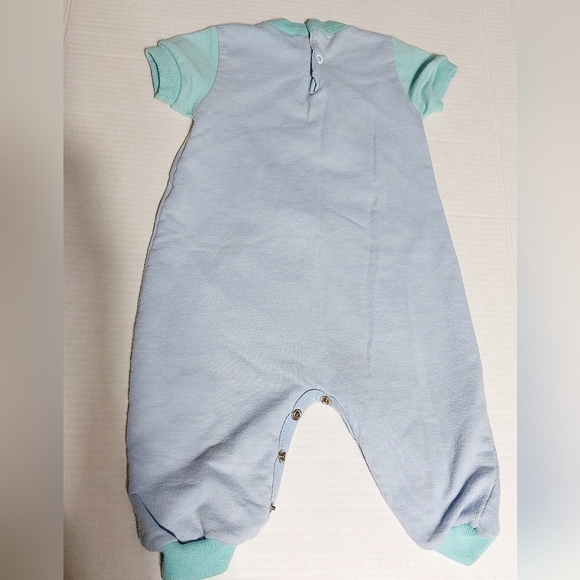 Vintage Blue Buster Brown 1 Piece Giraffe outfit 12 months - Picture 3 of 7